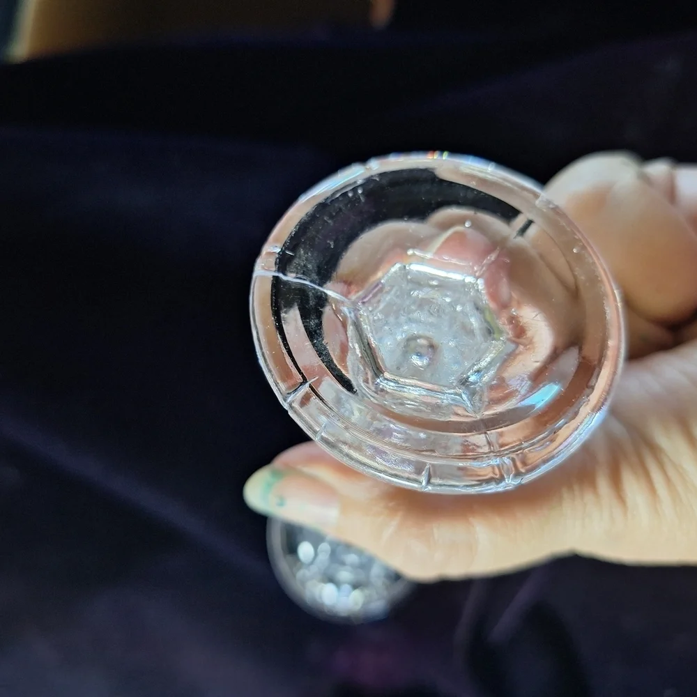 Elegant Clear Glass Vase